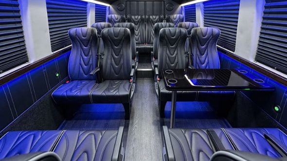 clovis 20 passenger sprinter van interior