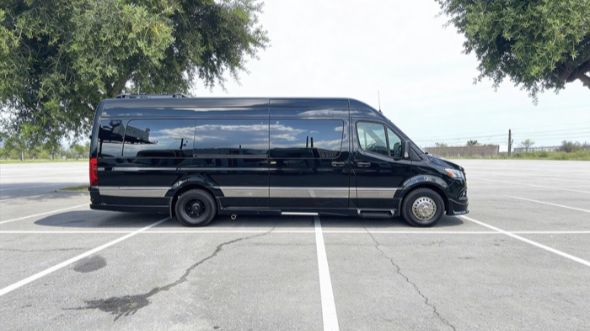 clovis private event sprinter van rental