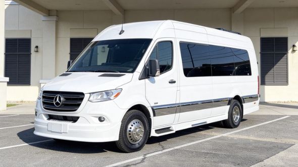 clovis wedding sprinter van rental