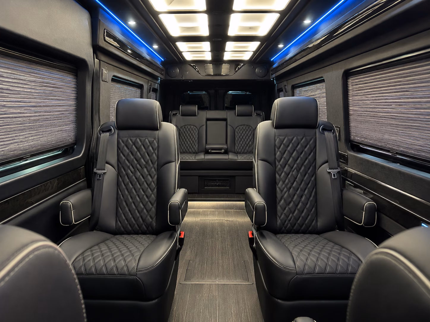 clovis 18 passenger sprinter van interior