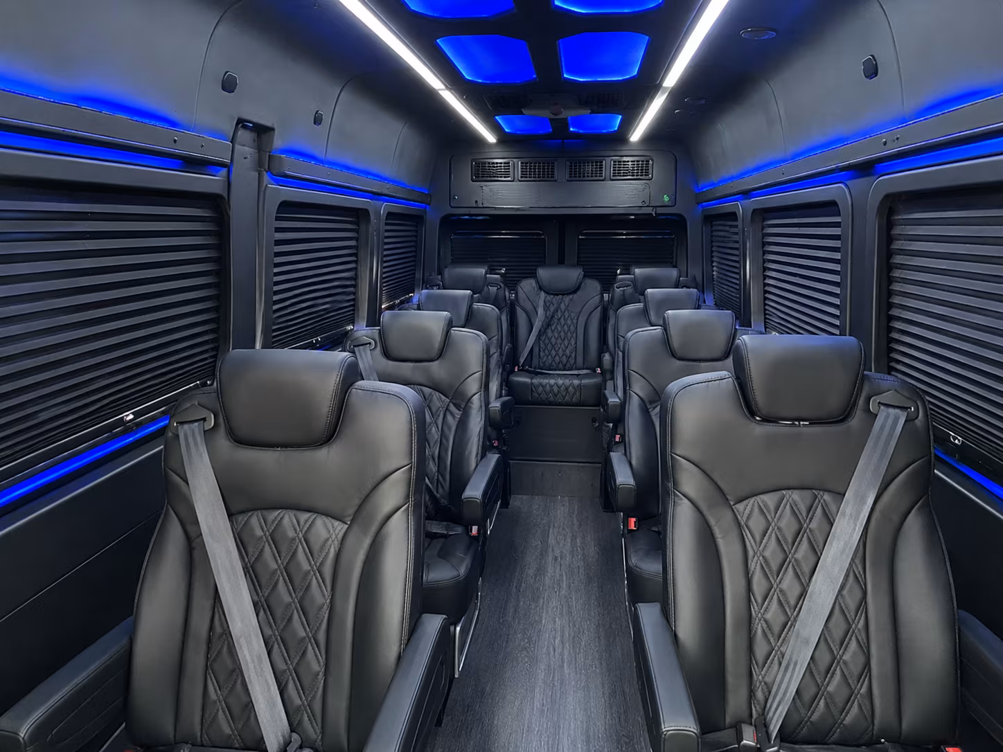 clovis 20 passenger sprinter van inside