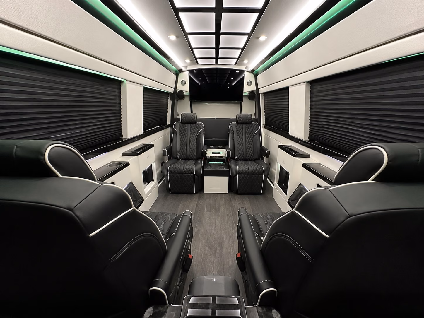 clovis 20 passenger sprinter van interior