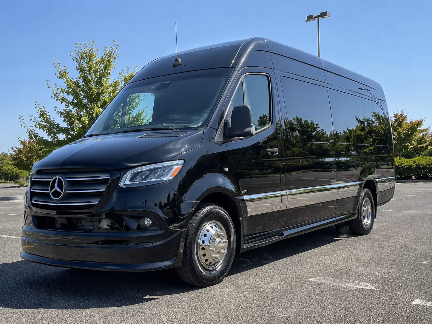 clovis wedding sprinter van rental