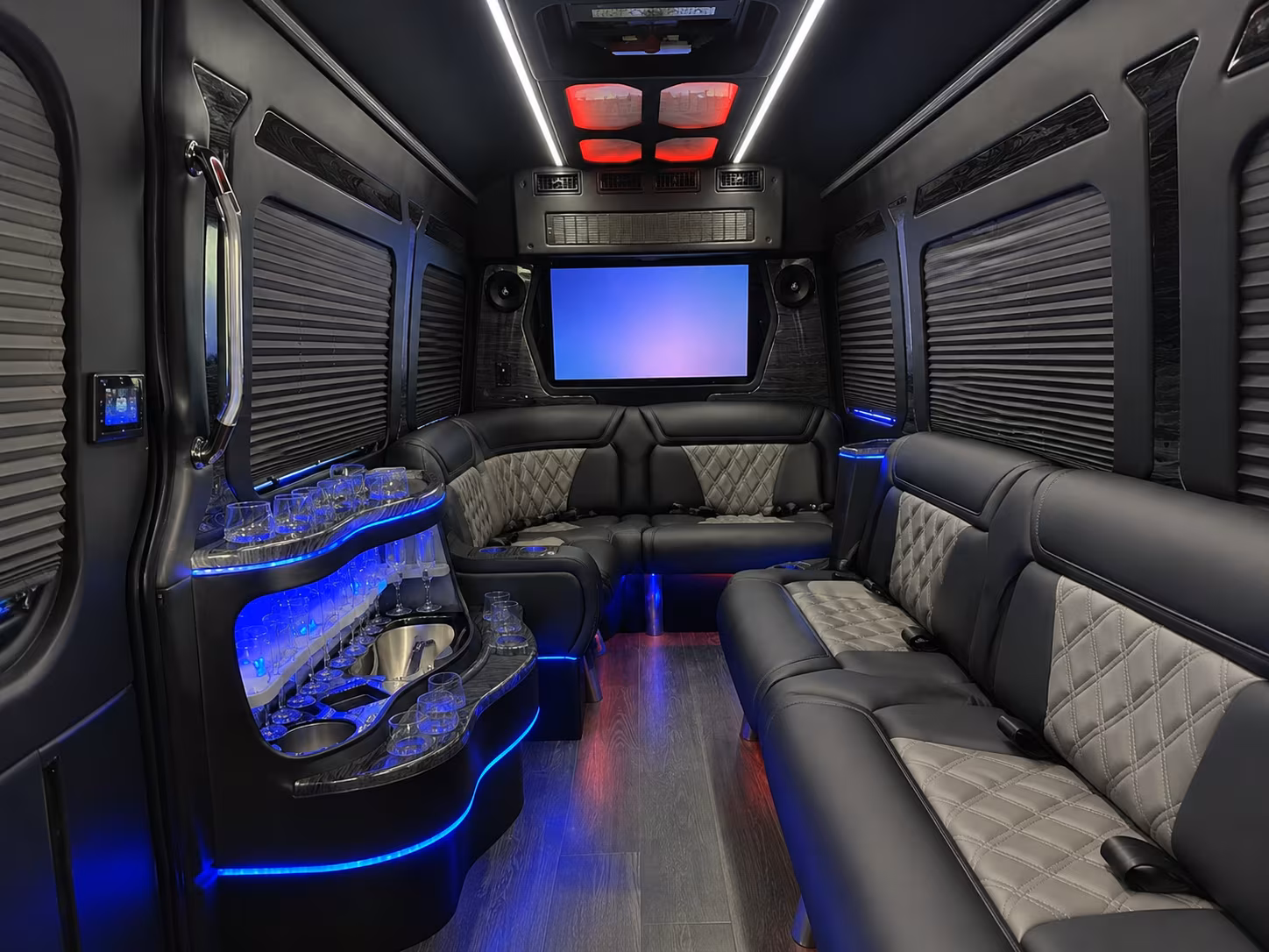 concert parking shuttle hotel pickup and post show sprinter van service in clovis